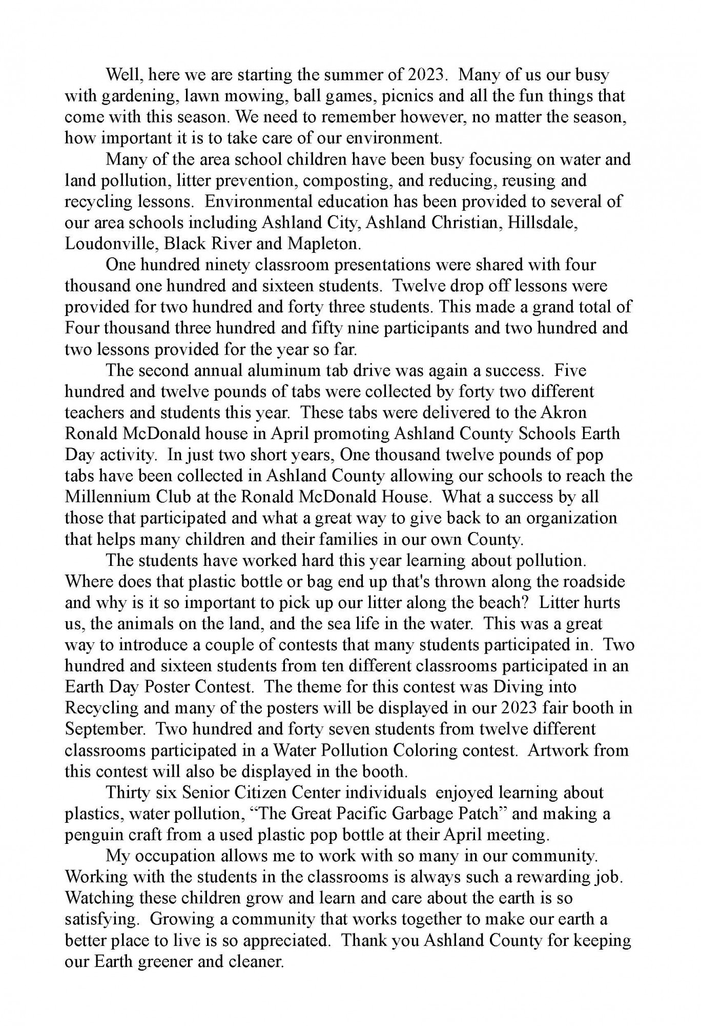 newsletter