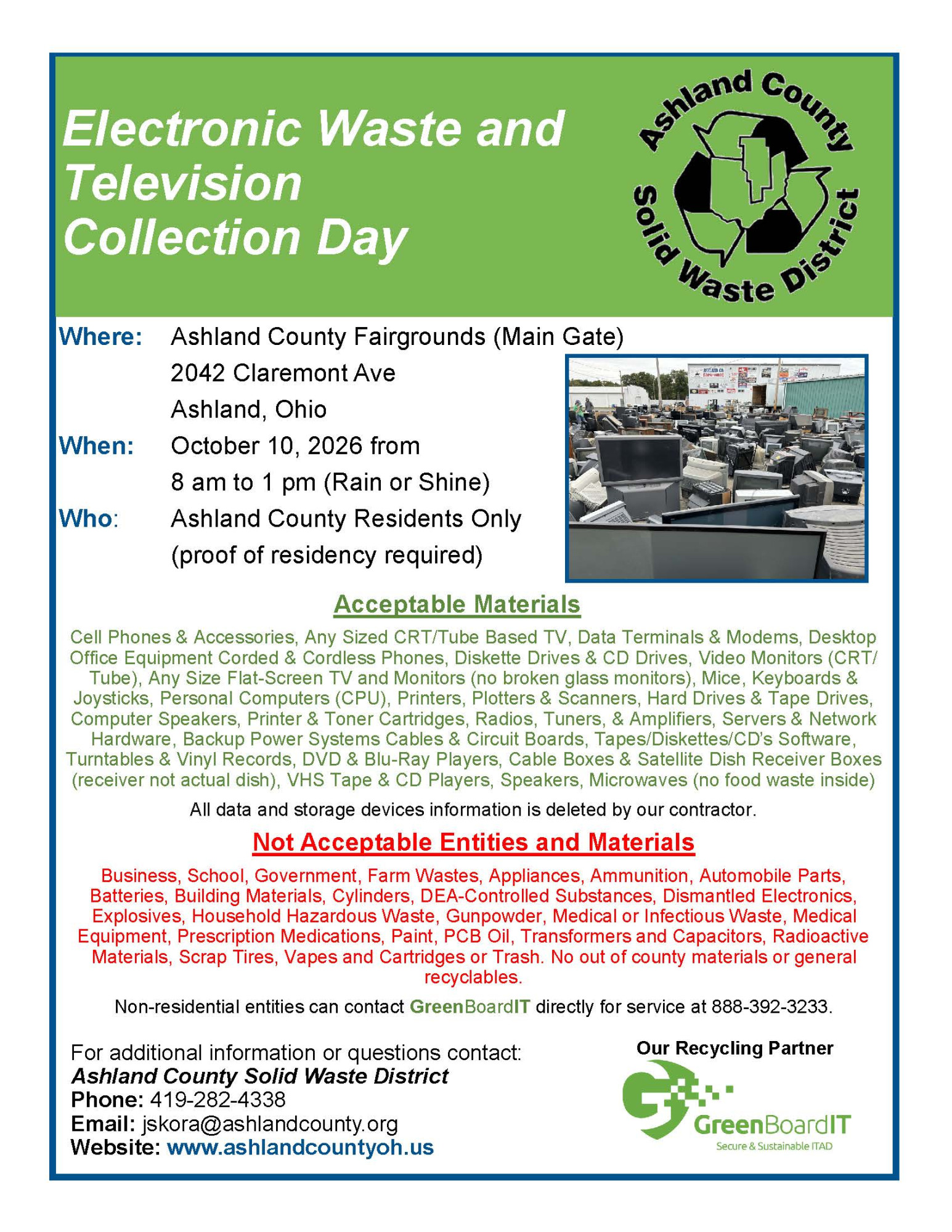 2026 E-Waste Flyer