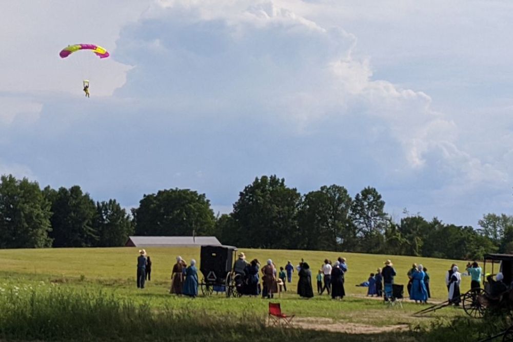 aerohio, skydiving, ashland county