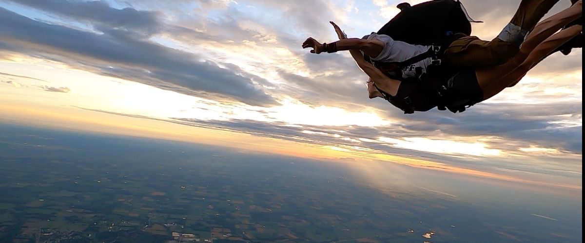skydiving
